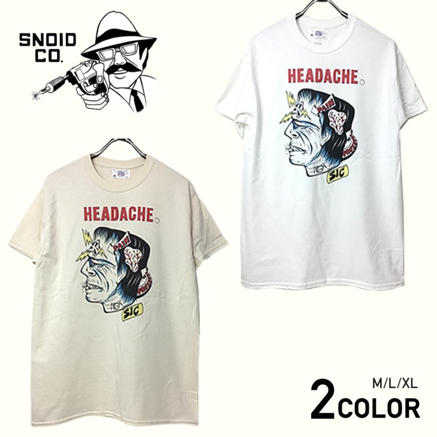 WEIRDO スノイド 半袖 Tシャツ メンズ SNOID HEADACHE S/S T-SHIRTS 