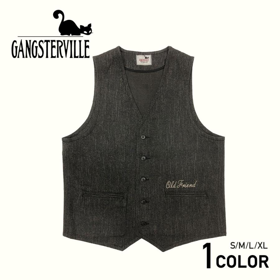 最安値に挑戦 ギャングスタービル ベスト 3ピース セットアップ メンズ Gangsterville Smuggler Vest Gladhand グラッドハンド Weirdo ウィアード Old Crow オールドクロウ 注目ブランド Talentoindustrial Com