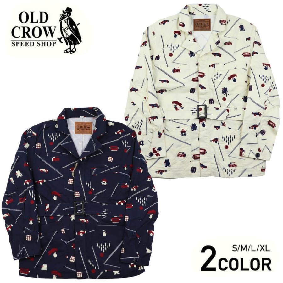 オールドクロウ ショップコート カバーオール メンズ OLD CROW 1933