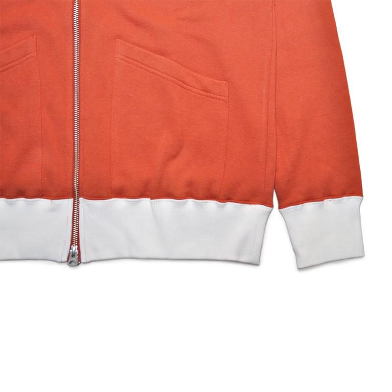 NORTH NO NAME（ノースノーネーム） 5 WHISTLE ZIP UP PARKA (ORANGE