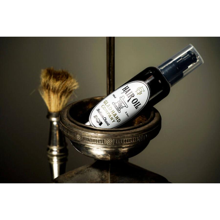 グラッドハンド ヘアオイル メンズ オーガニック 日本製 100ml アポセカリー GLAD HAND APOTHECARY HAIR OIL "INDIAN CHANT" ギャングスタービル ウィアード｜rezar｜06