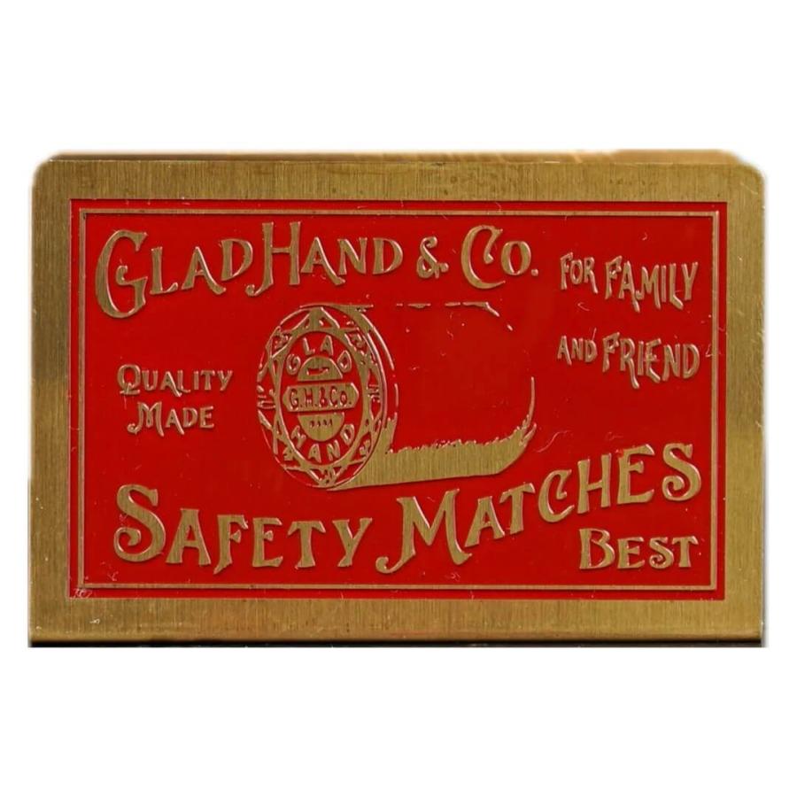 GLAD HAND（グラッドハンド） マッチ ボックス ホルダー 真鍮製 GLAD
