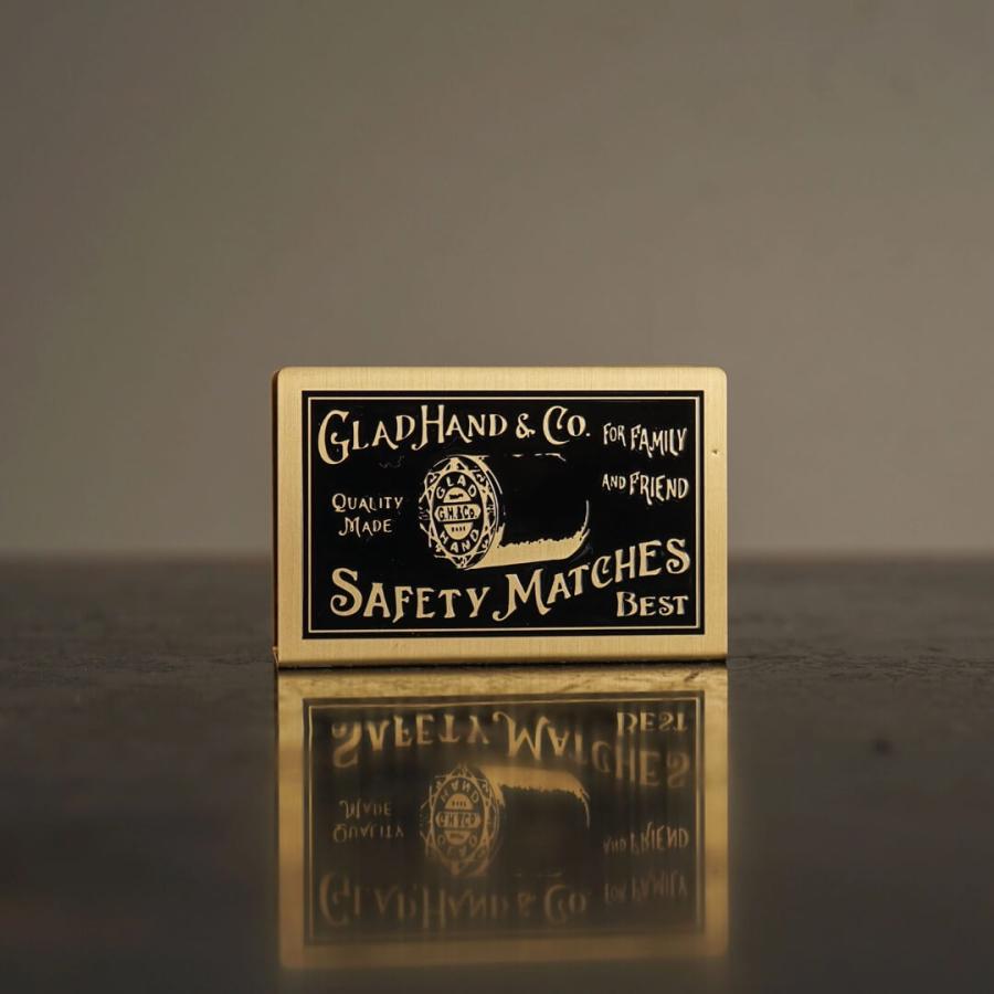 GLAD HAND（グラッドハンド） マッチ ボックス ホルダー 真鍮製 GLAD