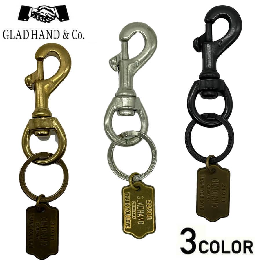 GLAD HAND（グラッドハンド） キーホルダー GLAD HAND SWIVEL SNAP KEY