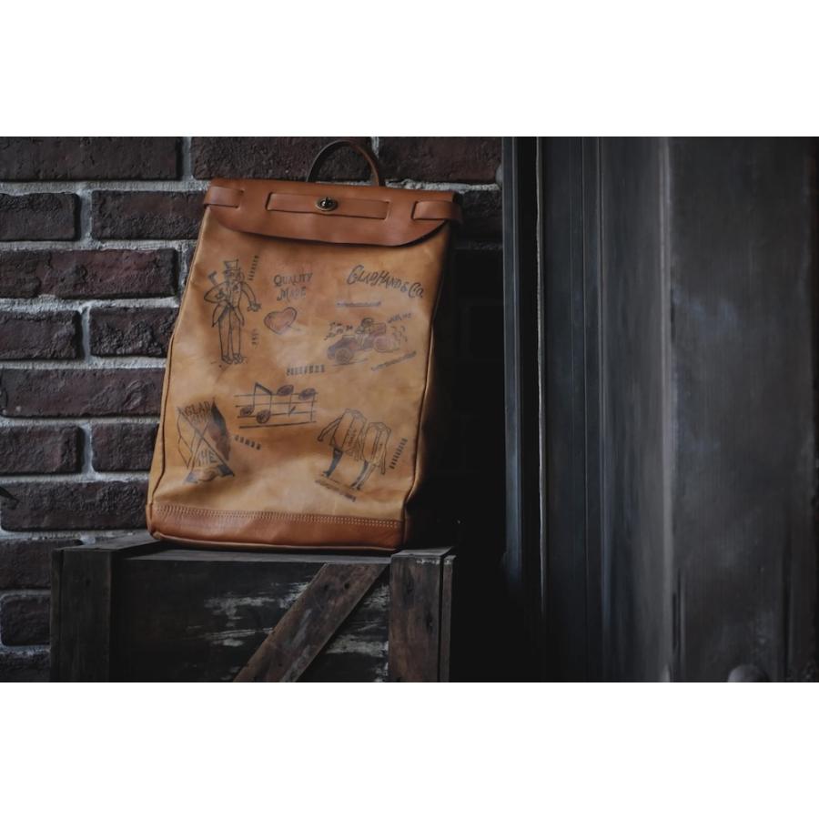 GLAD HAND（グラッドハンド） ヴァスコ レザー 2WAY バックパック