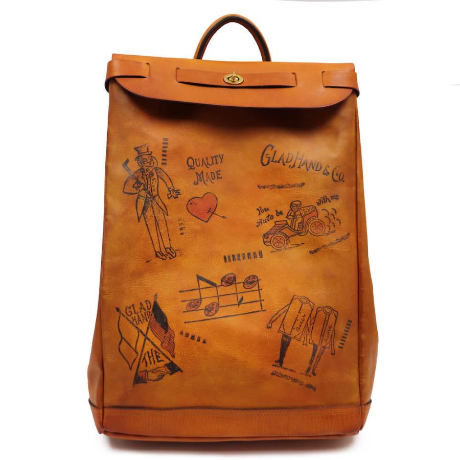 GLAD HAND（グラッドハンド） ヴァスコ レザー 2WAY バックパック