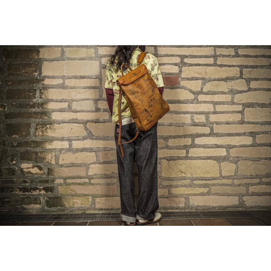 GLAD HAND（グラッドハンド） ヴァスコ レザー 2WAY バックパック