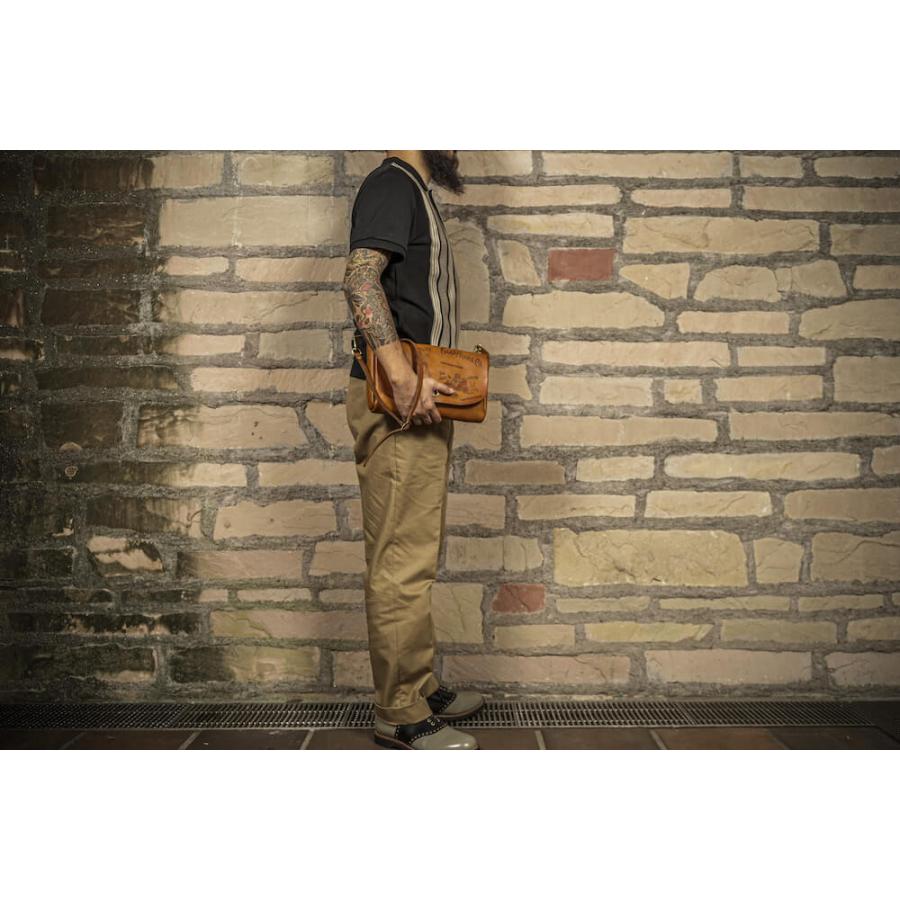 GLAD HAND（グラッドハンド） ヴァスコ レザー 3WAY クラッチ バッグ