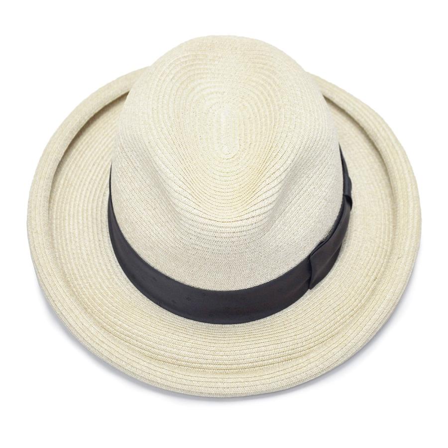 国産】GANGSTERVILLE HOMBURG HAT GLADHAND (NATURAL) ストローハット