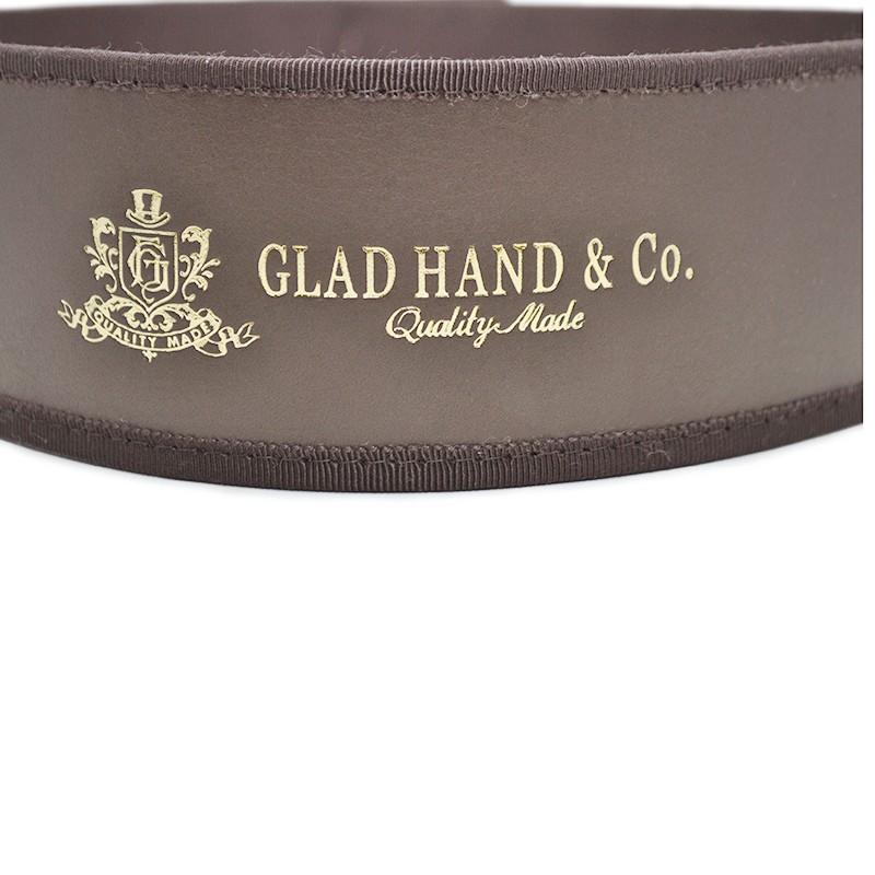 GLAD HAND & Co. GH HAT - LEATHER BAND (BROWN) グラッドハンド