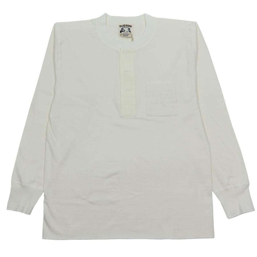 GLAD HAND（グラッドハンド） Tシャツ 日本製 メンズ ヘンリーネック