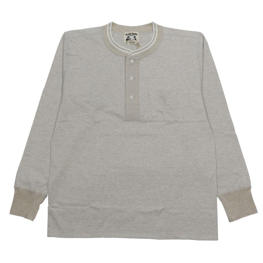 GLAD HAND（グラッドハンド） Tシャツ 日本製 メンズ ヘンリーネック