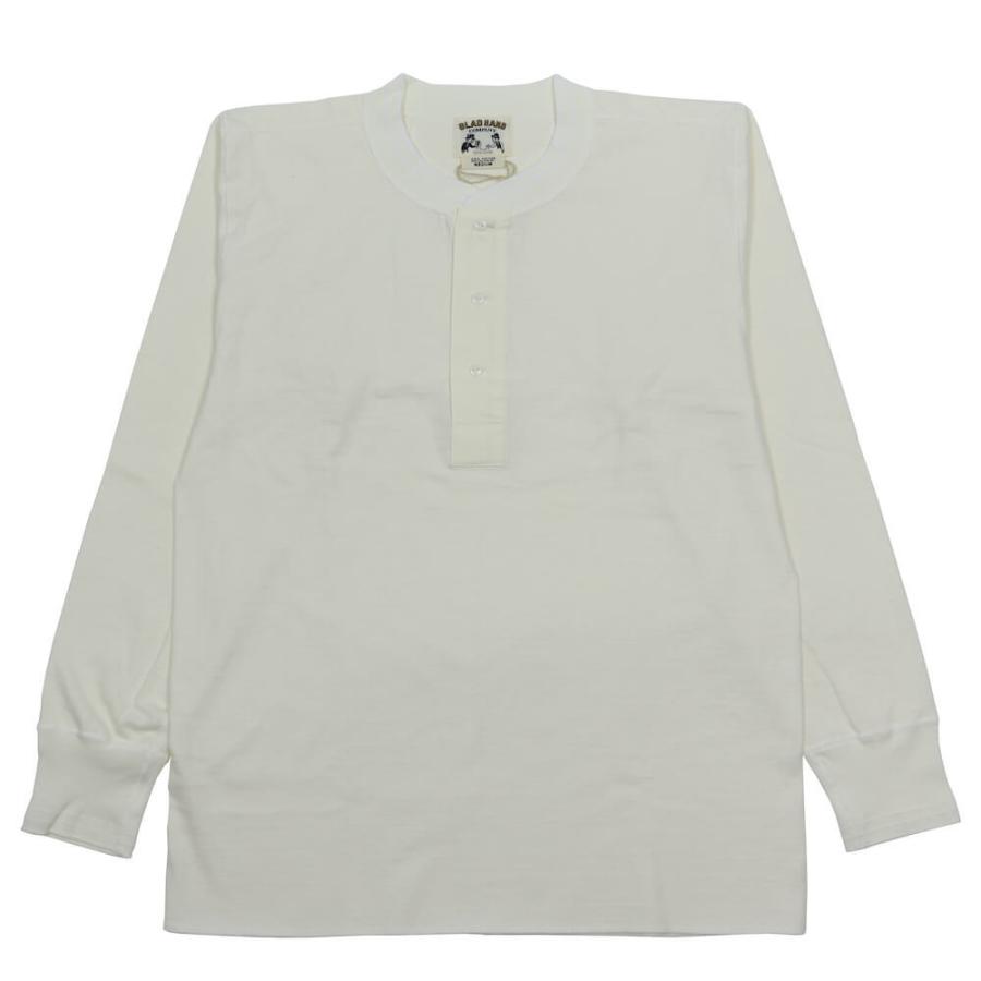 GLAD HAND（グラッドハンド） Tシャツ 日本製 メンズ ヘンリーネック
