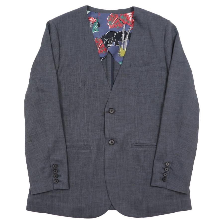 GANGSTERVILLE（ギャングスタービル） ノーカラー ジャケット メンズ