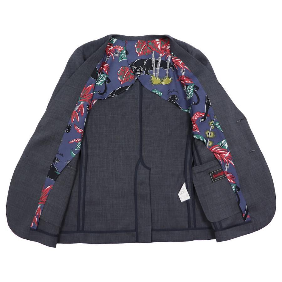 グラッドハンド ノーカラージャケット コーデュロイ切り替え Mサイズ グラッドハンド ノーカラージャケット コーデュロイ切り替え Mサイズ