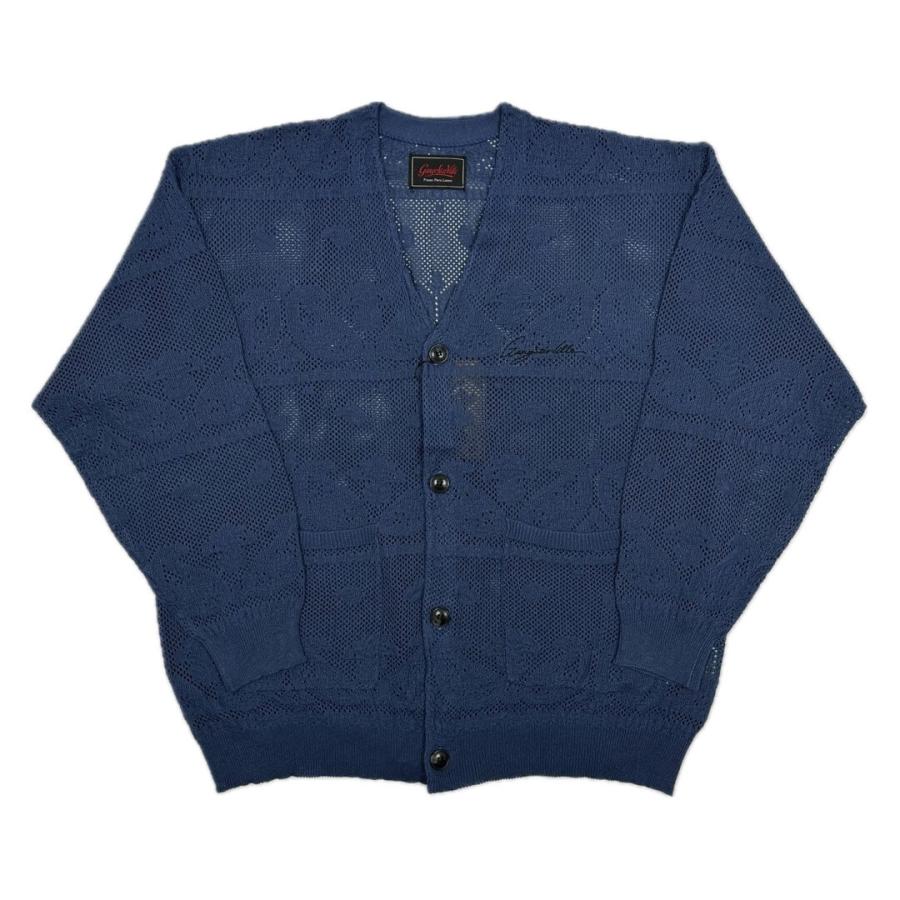 GANGSTERVILLE ギャングスタービル コットンリネン カーディガン