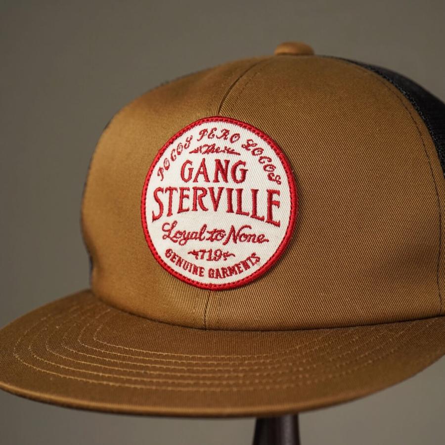 完売品新品Gang Sterville ギャングステラヴィル　mesh cap GANGSTERVILLE（ギャングスタービル） トラッカーメッシュキャップ