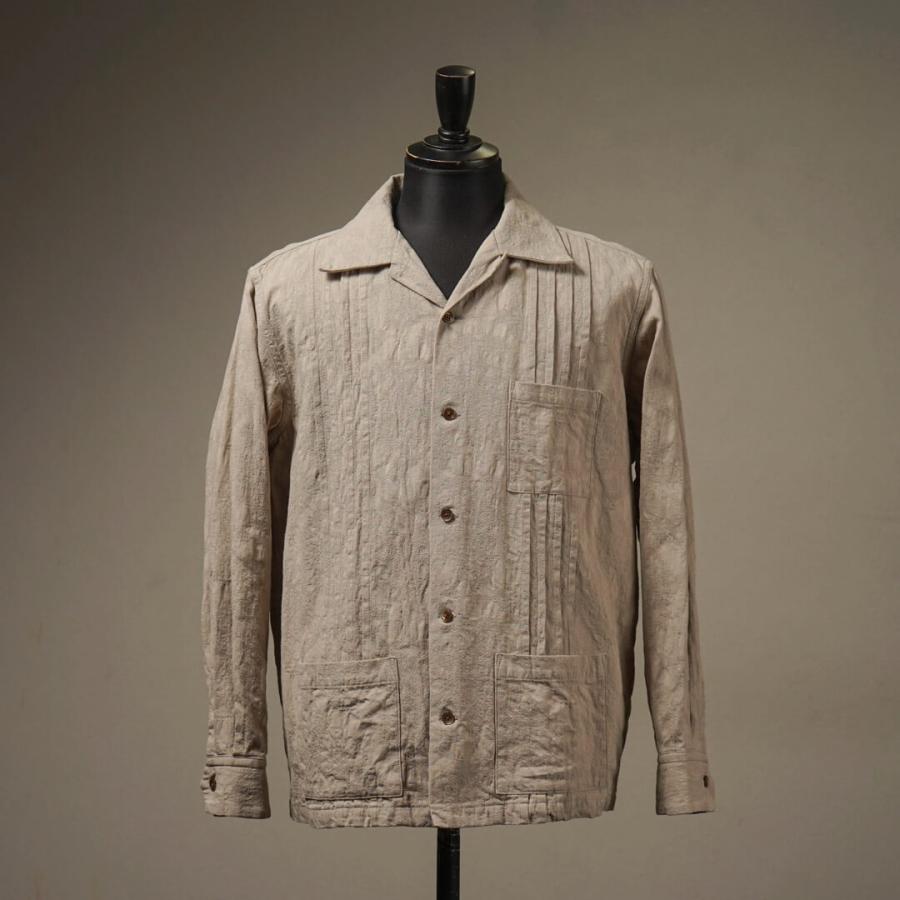 GANGSTERVILLE（ギャングスタービル） キューバシャツ 長袖 オープン