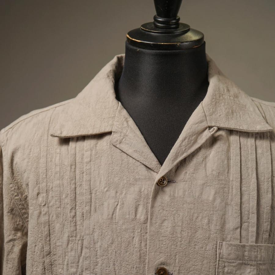 GANGSTERVILLE（ギャングスタービル） キューバシャツ 長袖 オープン