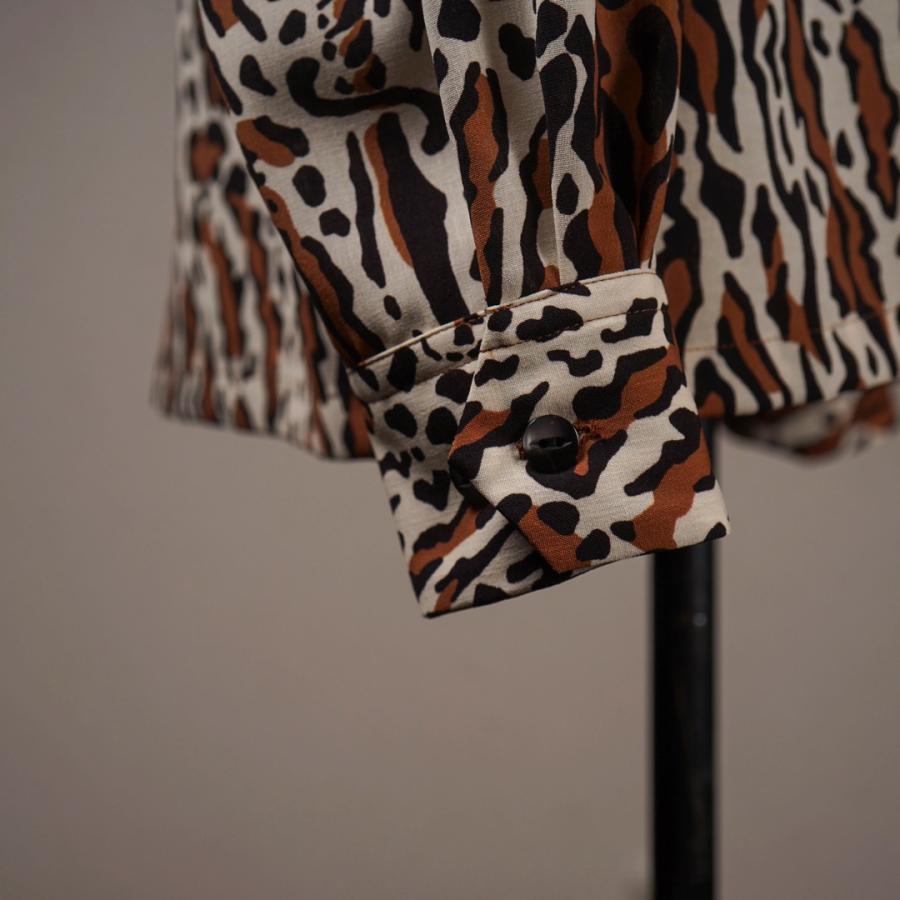 GANGSTERVILLE（ギャングスタービル） 長袖 オープンカラーシャツ 開襟