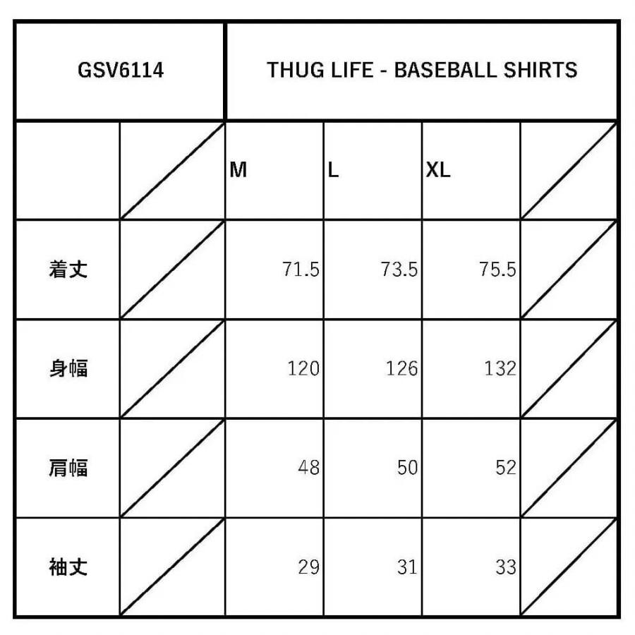 GANGSTERVILLE（ギャングスタービル） 【Mサイズのみ】 ベースボール