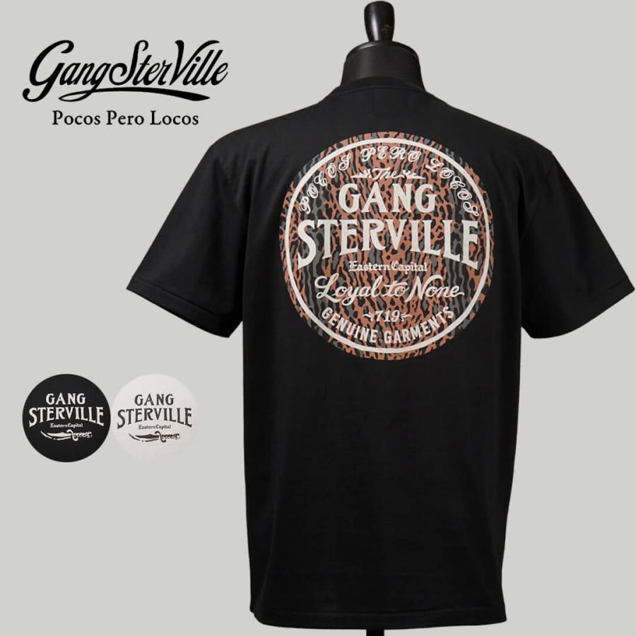 GANGSTERVILLE（ギャングスタービル） Tシャツ 半袖 クルーネック