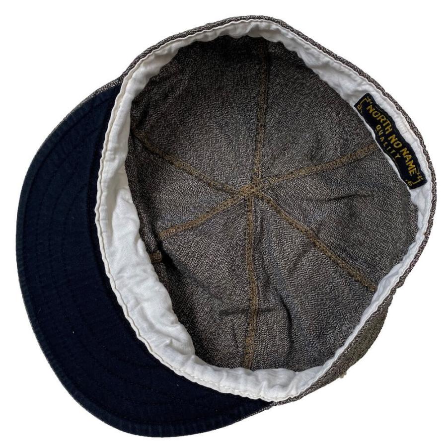 ノースノーネーム メカニックキャップ メンズ 6パネル (ブラウン) NORTH NO NAME MECHANIC CAP (BROWN