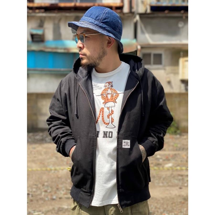 ノースノーネーム フルジップパーカー ジャケット (ブラック) メンズ NORTH NO NAME Eazy-to-Move PARKA (BLACK)