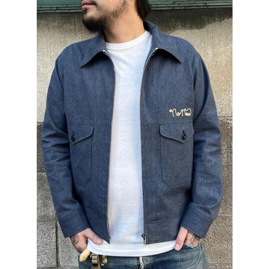 GANGSTERVILLE ノースノーネーム シャンブレージャケット ワーク GANGSTERVILLE ノースノーネーム シャンブレージャケット ワーク
