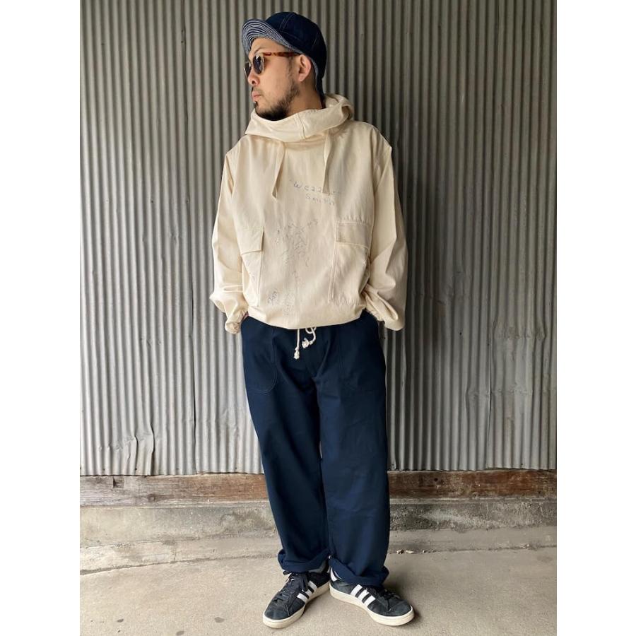 NORTH NO NAME ノースノーネーム サルベージパーカー プリント