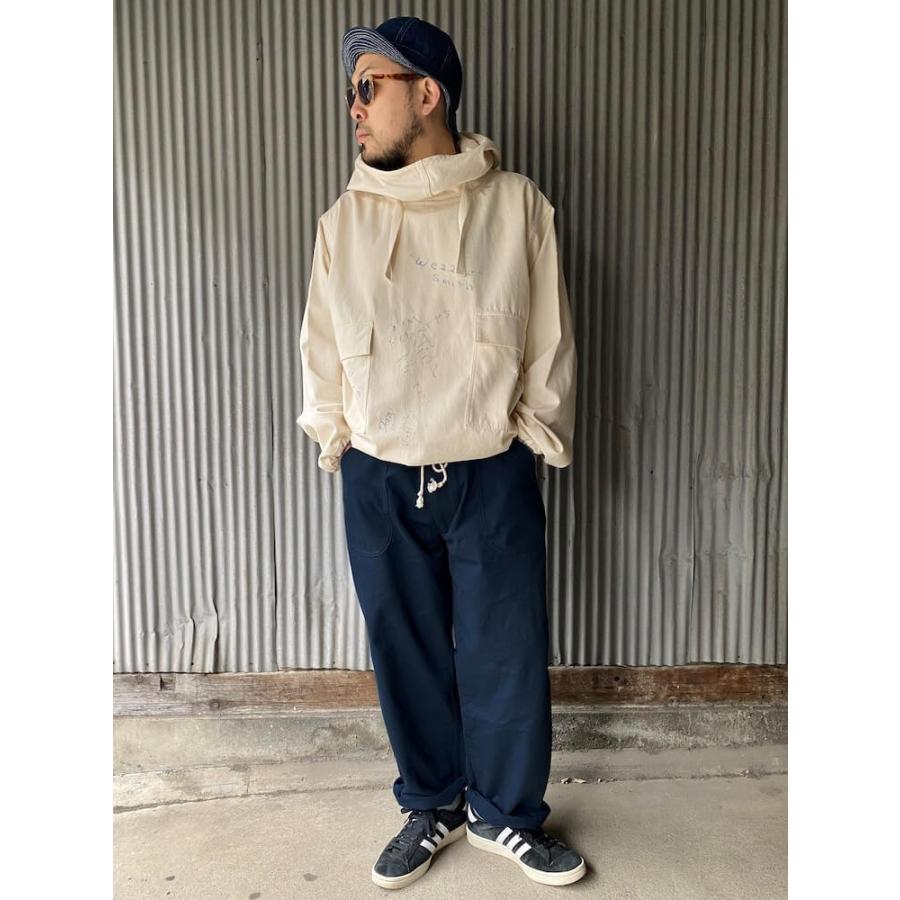 ノースノーネーム サルベージパーカー プリント無し 無地 (ホワイト) メンズ NORTH NO NAME SALVAGE PARKA (WHITE)｜rezar｜03