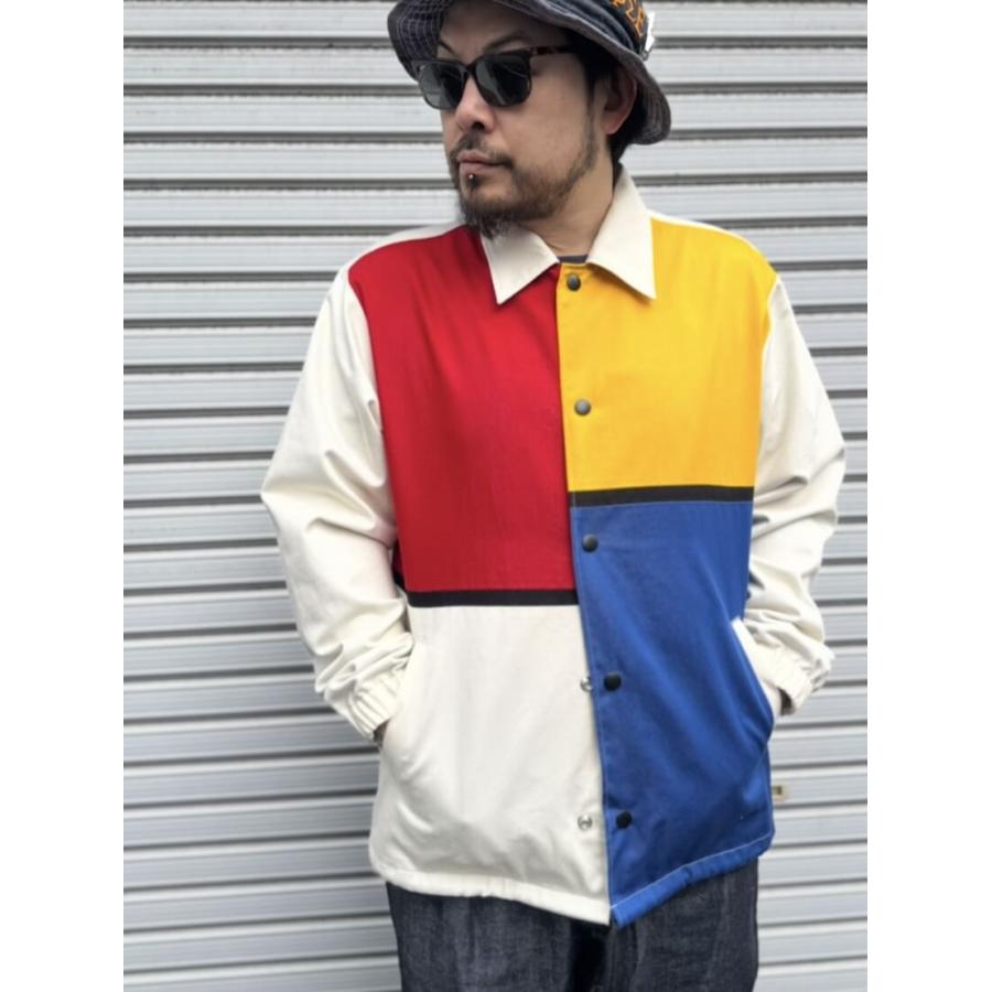 NORTH NO NAME（ノースノーネーム） コーチジャケット モンドリアン