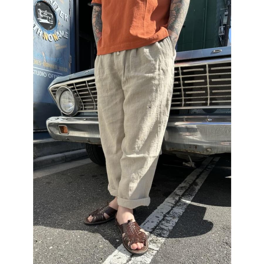 NORTH NO NAME ノースノーネーム リネン イージーパンツ メンズ
