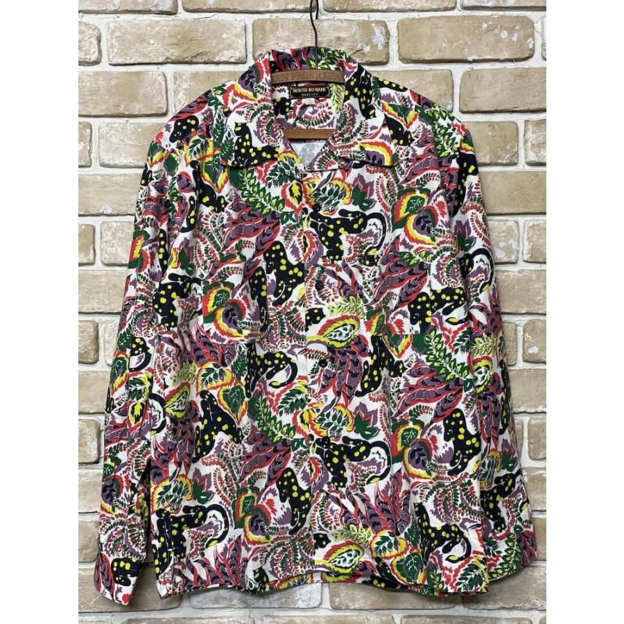 NORTH NO NAME プリントシャツ　XL 新品未使用　ノースノネーム NORTH NO NAME（ノースノーネーム） 長袖シャツ プリントフランネル