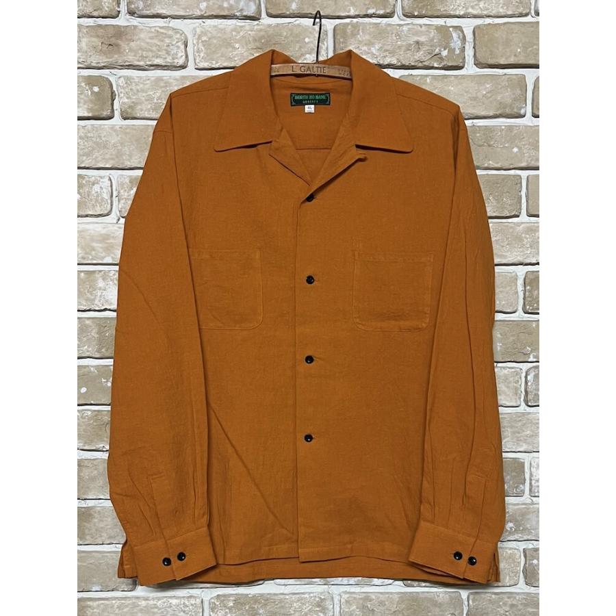 NORTH NO NAME ノースノーネーム スーベニアシャツ オープンカラー 