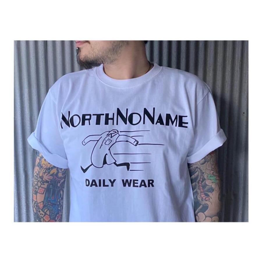 NORTH NO NAME（ノースノーネーム） 半袖 Tシャツ メンズ ステッカー