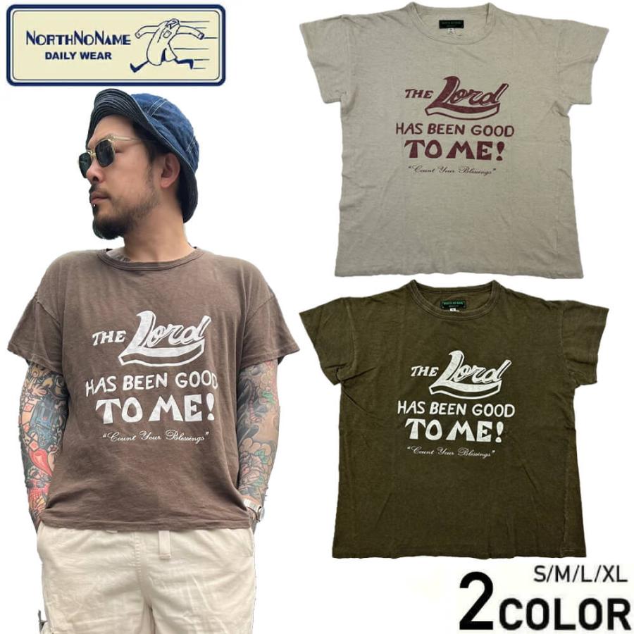 NORTH NO NAME（ノースノーネーム） 半袖 Tシャツ ヴィンテージ加工