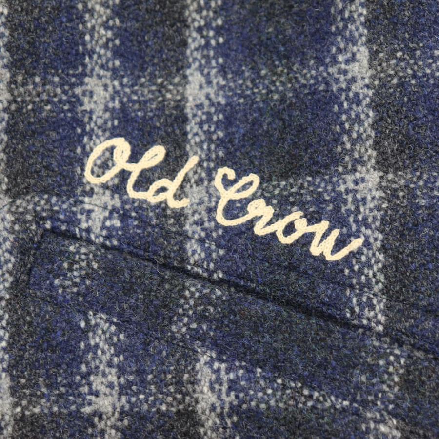オールドクロウ スポーツ チェック ジャケット メンズ OLD CROW OLD RODDER - SPORTS CHECK JACKET GLADHAND グラッドハンド ギャングスタービル ウィアードの画像