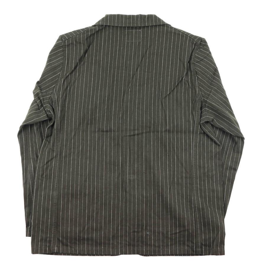 OLD CROW(GLAD HAND) オールドクロウ ストライプ テーラードジャケット