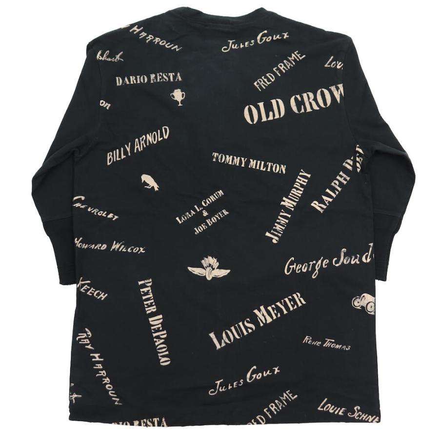 OLD CROW(GLAD HAND) オールドクロウ クルーネック 五分袖 Tシャツ 