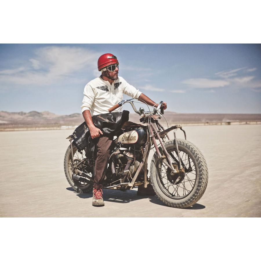 オールドクロウ ヘンリーネック 五分袖 Tシャツ ハーフスリーブ メンズ ビンテージ加工 OLD CROW CROW WING H/S