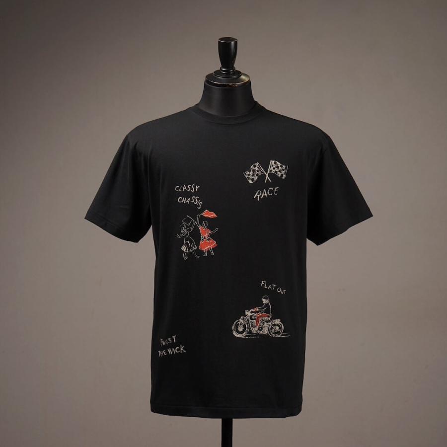 OLD CROW(GLAD HAND) オールドクロウ Tシャツ 半袖 クルーネック