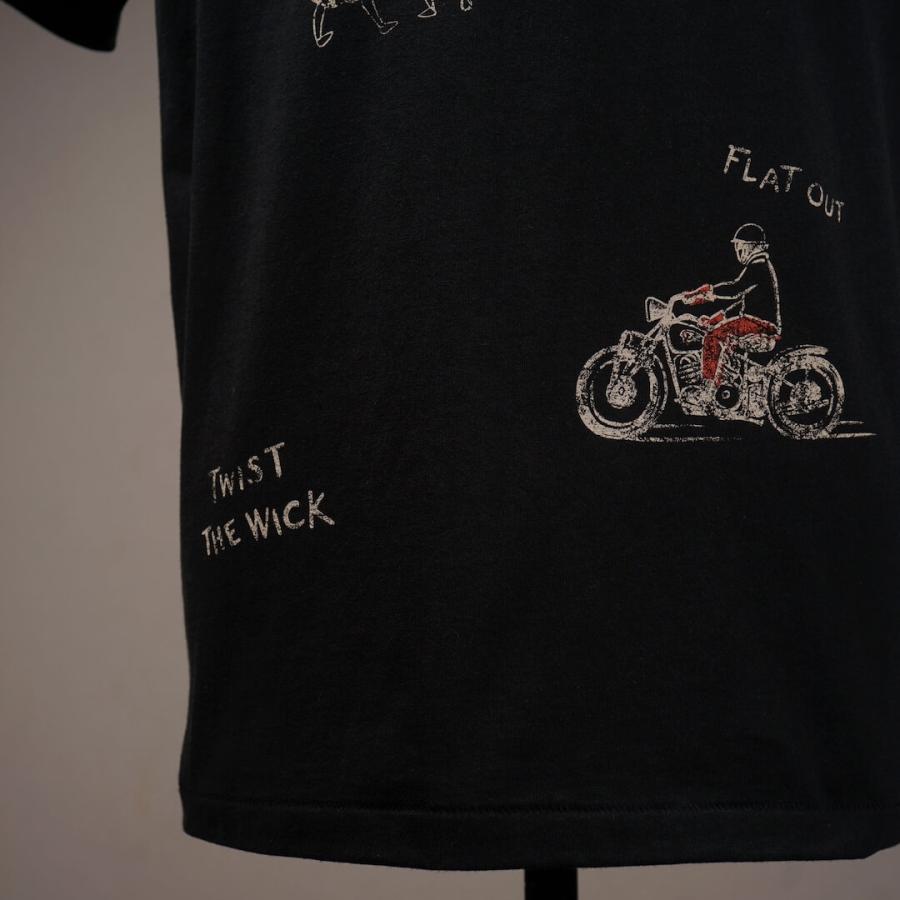OLD CROW(GLAD HAND) オールドクロウ Tシャツ 半袖 クルーネック