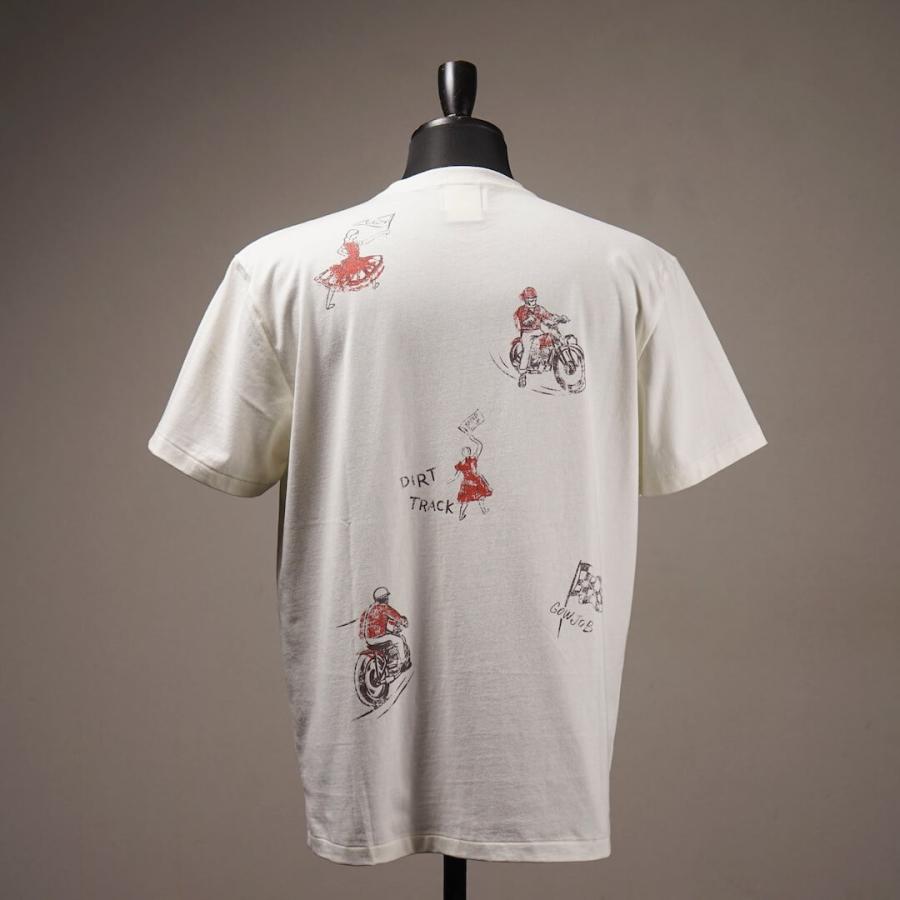 OLD CROW(GLAD HAND) オールドクロウ Tシャツ 半袖 クルーネック