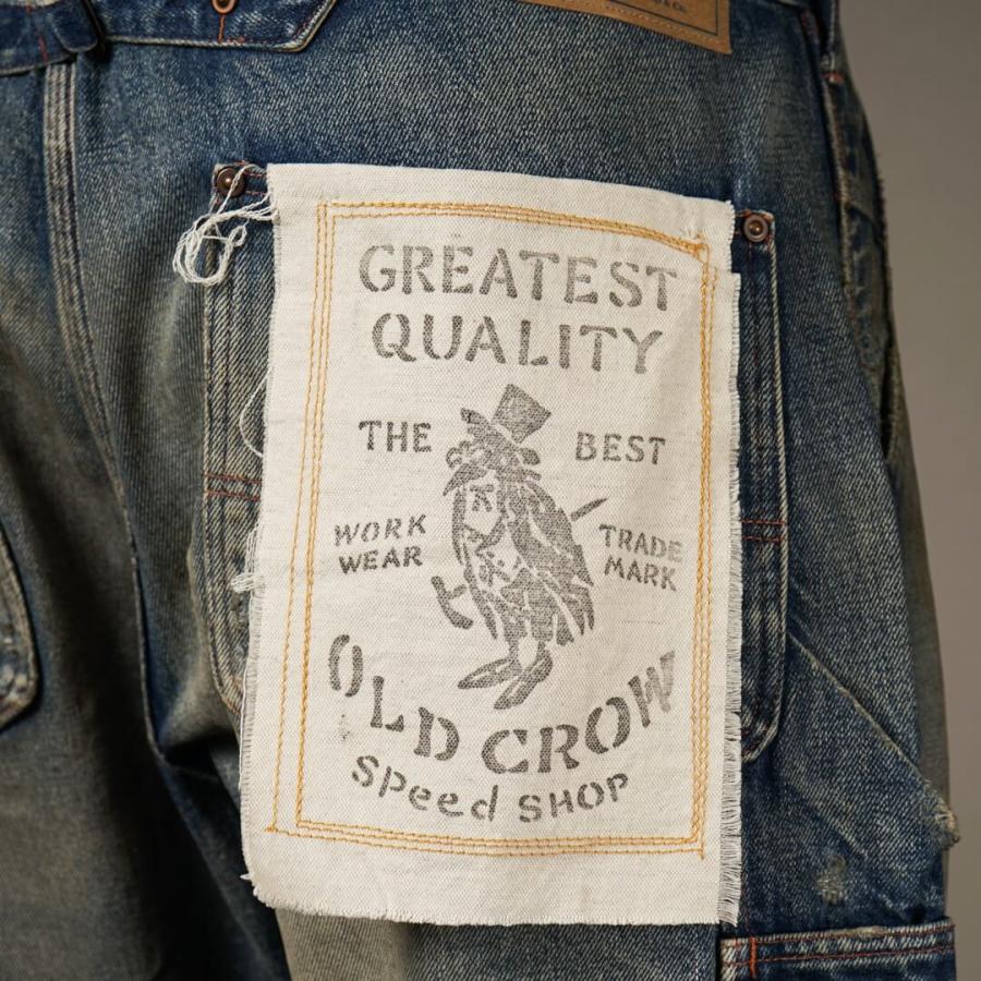 OLD CROW(GLAD HAND) オールドクロウ デニムパンツ ペインター OLD CROW(GLAD HAND) オールドクロウ デニムパンツ ペインター