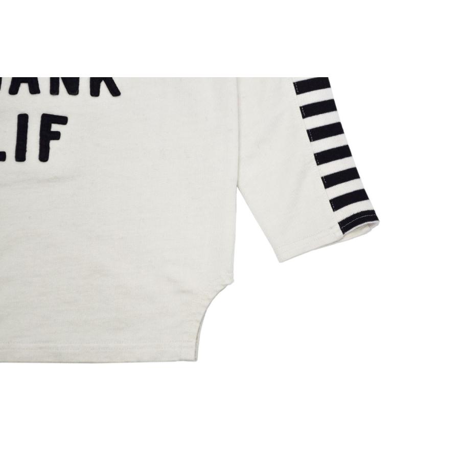 OLD CROW(GLAD HAND) CROW MOTORCYCLE - L/S T-SHIRTS (IVORY