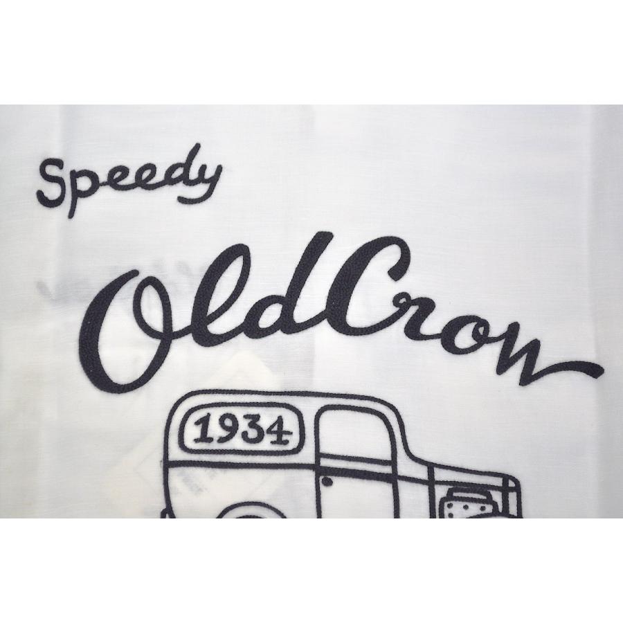 OLD CROW(GLAD HAND) CROW WHISKEY DELIVERY - S/S SHIRTS (WHITE