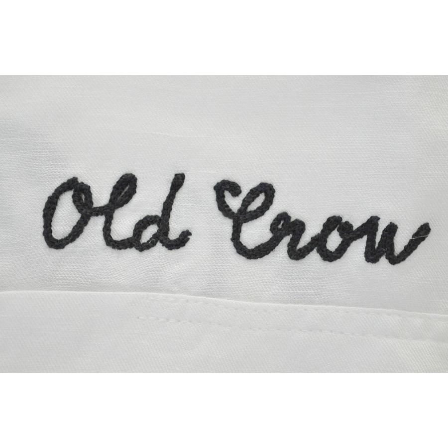 OLD CROW(GLAD HAND) CROW WHISKEY DELIVERY - S/S SHIRTS (WHITE