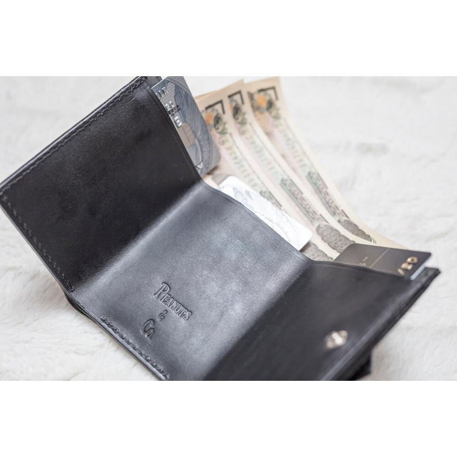 PEANUTS & CO. - SMALLER WALLET (BLACK) | SKANDA