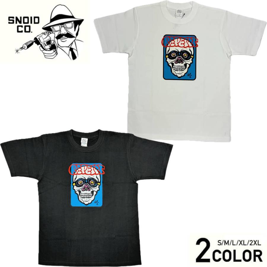スカルデザイン snoid スノイド SNOID（スノイド） S REPENT SNOID メンズ クルーネック 半袖 Tシャツ その他